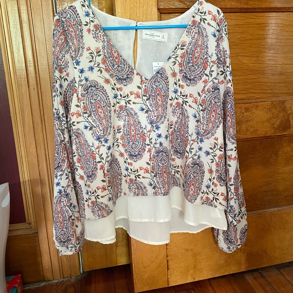 abercrombie and fitch blouse